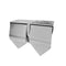 Dolphy Stainless Steel Double Toilet Roll Holder with Shelf