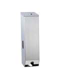 Dolphy Double Toilet Roll Dispenser Silver Stainless Steel Wall Mount