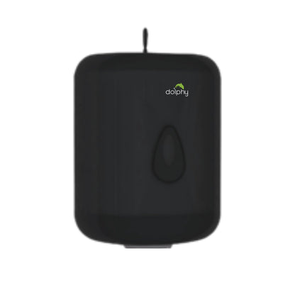 Center-Pull Paper Dispenser - Black