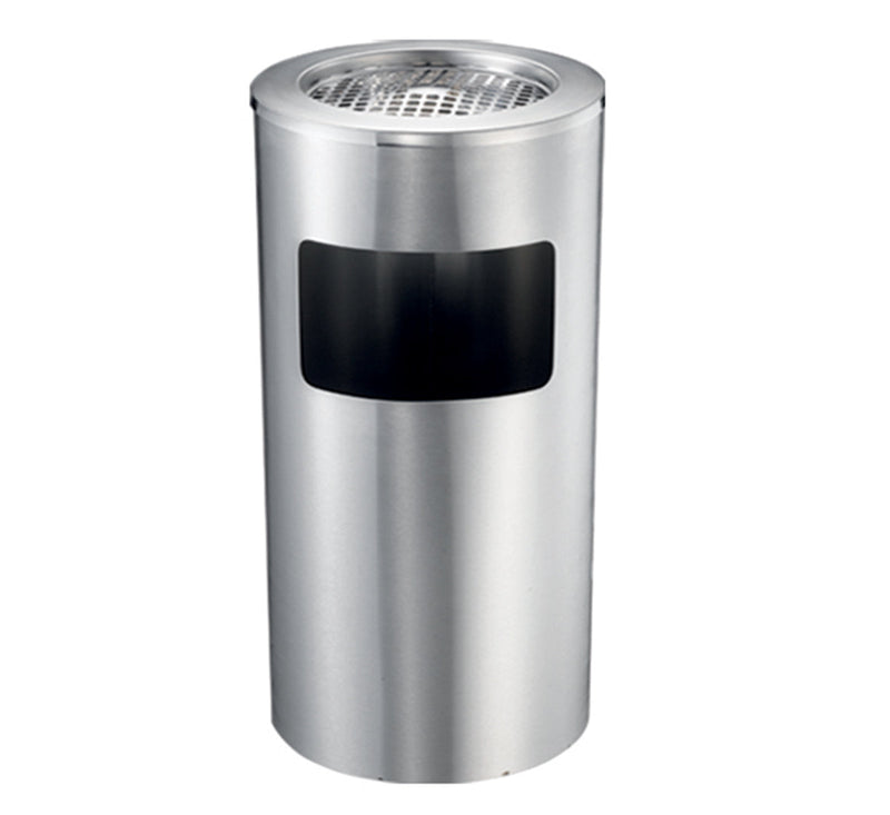 Dolphy Stainless Steel Lobby Bin Ashtray 10L