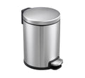 Dolphy Stainless Steel Soft Close Pedal Bin 3L Round