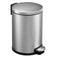 Dolphy Round Stainless Steel Soft Close Pedal Bin 6L