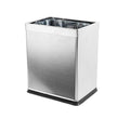 Dolphy 10L Silver Stainless Steel Trash Can Bin