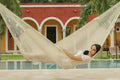 Cotton Mexican Hammock King Natural