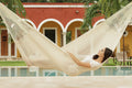 Cotton Mexican Hammock King Natural