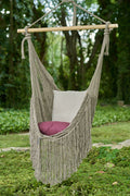 Fringed Cotton Rope Mexican Hammock Swing Dream Sands