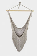 Fringed Cotton Rope Mexican Hammock Swing Dream Sands