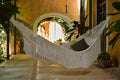 Ivory Hand Woven Rope Mexican Hammock Cascade