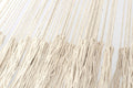 Ivory Hand Woven Rope Mexican Hammock Cascade