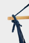 Hammock Chair Extra Large Mexican Cotton Blue Outdoor