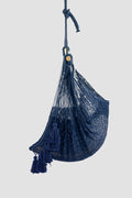 Hammock Chair Extra Large Mexican Cotton Blue Outdoor