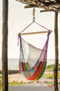 Mayan Legacy Mexican Hammock Chair Extra Large Cotton Colorina