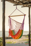Mayan Legacy Cotton Hammock Chair Rainbow Extra Large Outdoor