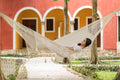 Mayan Legacy King Hammock Cotton Marble Hand Crocheted Tassels