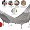 Outdoor undercover cotton Mayan Legacy hammock with hand crocheted tassels Queen Size Dream Sands