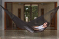 Mayan Legacy King Hammock Black Cotton Outdoor Undercover