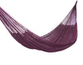 Mayan Legacy King Hammock Cotton Maroon Outdoor