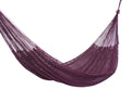 Mayan Legacy King Hammock Cotton Maroon Outdoor