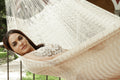 Mayan Legacy Queen Cotton Mexican Hammock Marble Outdoor