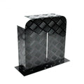 Alpen Outdoor Base Mount 2mm Thickness Aluminium Diesel Heater Fuel Tank Cover Double Side for 10L 15L Fuel Tank Black