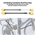 Bike Repair Rack 360 Rotating 40 to 63Inch Height Adjustable Home Bicycle Mechanic Stand Anti-Slip Foldable Maintenance Stand with Tool Tray Max Load 60lbs