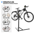 Bike Repair Rack 360 Rotating 40 to 63Inch Height Adjustable Home Bicycle Mechanic Stand Anti-Slip Foldable Maintenance Stand with Tool Tray Max Load 60lbs