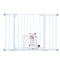 Alston 76cm Tall Baby Pet Security Gate Safety Adjustable Width with Cat Door for House Doorways Stairs Guard Extension Part Width 12cm/24cm Wall Mount