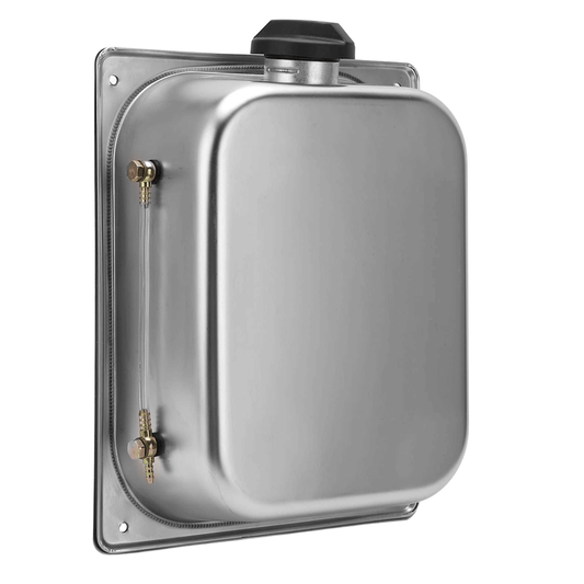 8L Petrol Fuel Tank Stainless Steel Diesel Fuel Tank Portable Diesel Container Backup Petrol Storage Tank For Truck Van External Fuel Tank