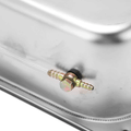 8L Petrol Fuel Tank Stainless Steel Diesel Fuel Tank Portable Diesel Container Backup Petrol Storage Tank For Truck Van External Fuel Tank