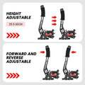 Racing Games Handbrake PC USB Universal Adjustable Aluminium Alloy Handbrake Dual Modes Plug and Play Applicable All Steering Wheel Stand SIM Racing Games