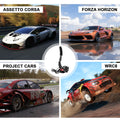 Racing Games Handbrake PC USB Universal Adjustable Aluminium Alloy Handbrake Dual Modes Plug and Play Applicable All Steering Wheel Stand SIM Racing Games