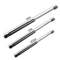6pcs Premium Gas Struts Kit for Ford Territory SX SY 2004-2011 Bonnet Tailgate  Window Glass Direct Replacement Steel Anti-Rust Easy Install