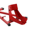 Heavy-Duty Motorcycle Motorbike Front Wheel Chock Lift Stand Vehicle Wheel Chock Clampsfor Trailer Transport 15