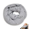 2Pcs Travel Pillow Wrap Comfort Adjustable Neck Support Pillow Scarf for Airplane Travel Sleep Nap Machine Washable and Portable Soft Neck Pillow Grey