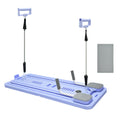 Foldable Pilates Board Reformer 4 in 1 Multifunctional Core Exercise Set Ab Trainer with Timer and Phone Stand for Indoor Outdoor Full Body Fitness Home