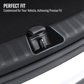 TPE Bumper Guard Custom Fit Tesla Model Y 2022-2023 Trunk Protector | Ultra-Flexible Cold-Resistant | OEM Design Camping Ready