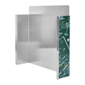 Alpen Outdoor Diesel Tank Cover Silver Gas Tank Bracket 2mm Thick Aluminium Tank Mounting Holder Fit for 10L/15L Tank for Caravan Trailer Toolbox Left Right ANZAC Green