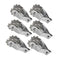 50 Pack Inline Cliplock Wire Strainer Aluminum Alloy Heavy Duty Wire Ratchet Tensioner for Electric Fence