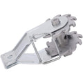 50 Pack Inline Cliplock Wire Strainer Aluminum Alloy Heavy Duty Wire Ratchet Tensioner for Electric Fence
