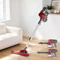 Devanti Handheld Stick Vacuum Cleaner 450W Corded Red
