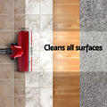 Devanti Handheld Stick Vacuum Cleaner 450W Corded Red