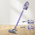 Devanti Cordless Stick Vacuum Cleaner Bagless 150W Purple