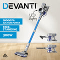 Devanti 300W Cordless Stick Vacuum Cleaner Self-Standing