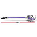 Devanti Cordless Stick Vacuum Cleaner 150W Roller Brush
