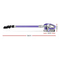 Devanti Cordless Stick Vacuum 150W Purple Roller Brush