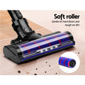 Devanti Cordless Stick Vacuum 150W Purple Roller Brush