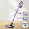Devanti Cordless Stick Vacuum 150W Purple Roller Brush