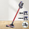 Devanti Stick Vacuum Cleaner HEPA Filter 150W Red
