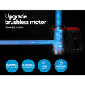 Devanti Cordless Stick Vacuum 250W Brushless Red Handheld