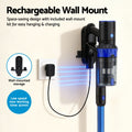 Devanti Cordless Stick Vacuum Cleaner 350W Brushless Blue